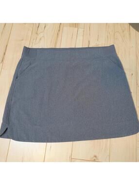 32 Cool Heather Gray Athletic Skort Y2K Gorpcore Tennis Skirt XL Lululemon Dupe